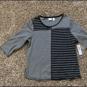 NWT Chico’s 3/4 Sleeve Cozisoft Tee